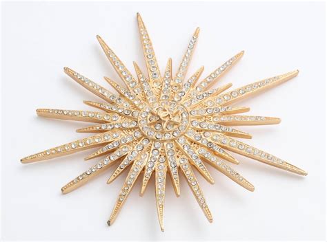 chanel starburst brooch|chanel brooches online.